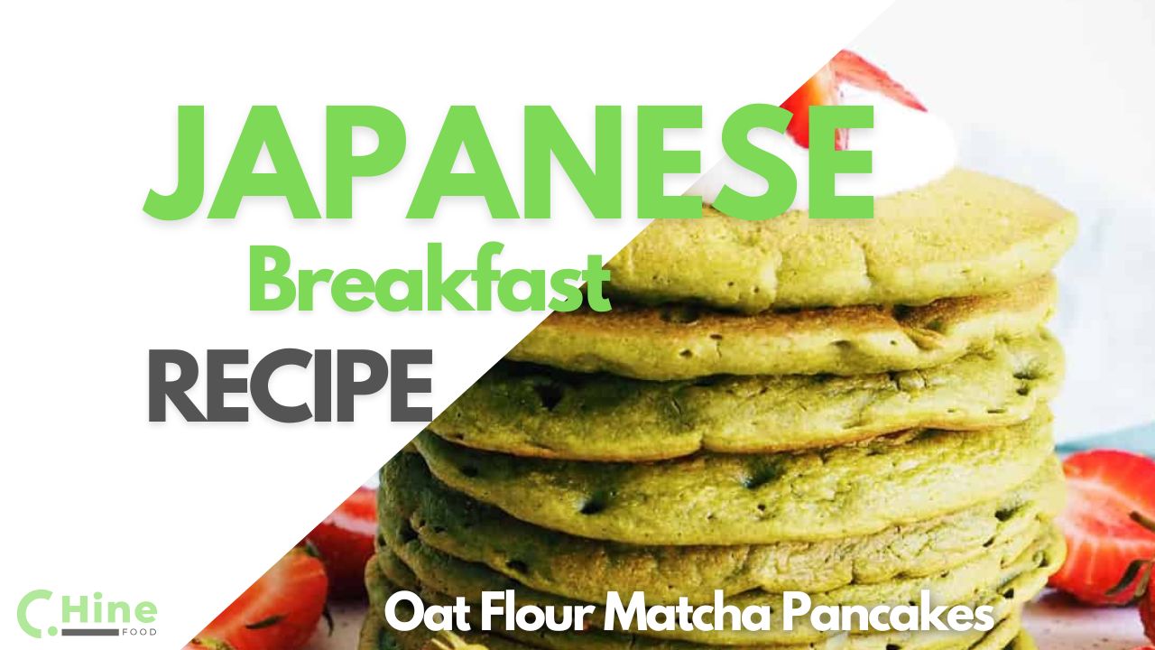 Oat Flour Matcha Pancakes Recipe